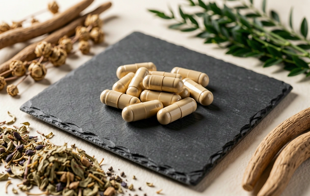 Natural capsules for strength and vitality